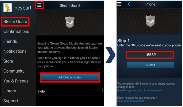 Steam Support :: Steam Guard: How to set up a Steam Guard Mobile