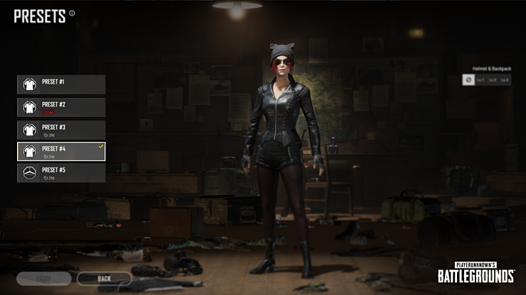 Patch Note 10 1 Customize Costume Preset Pubg Support